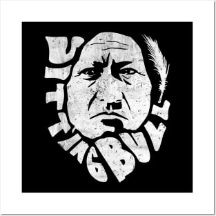 Chief Sitting Bull Native American Posters and Art